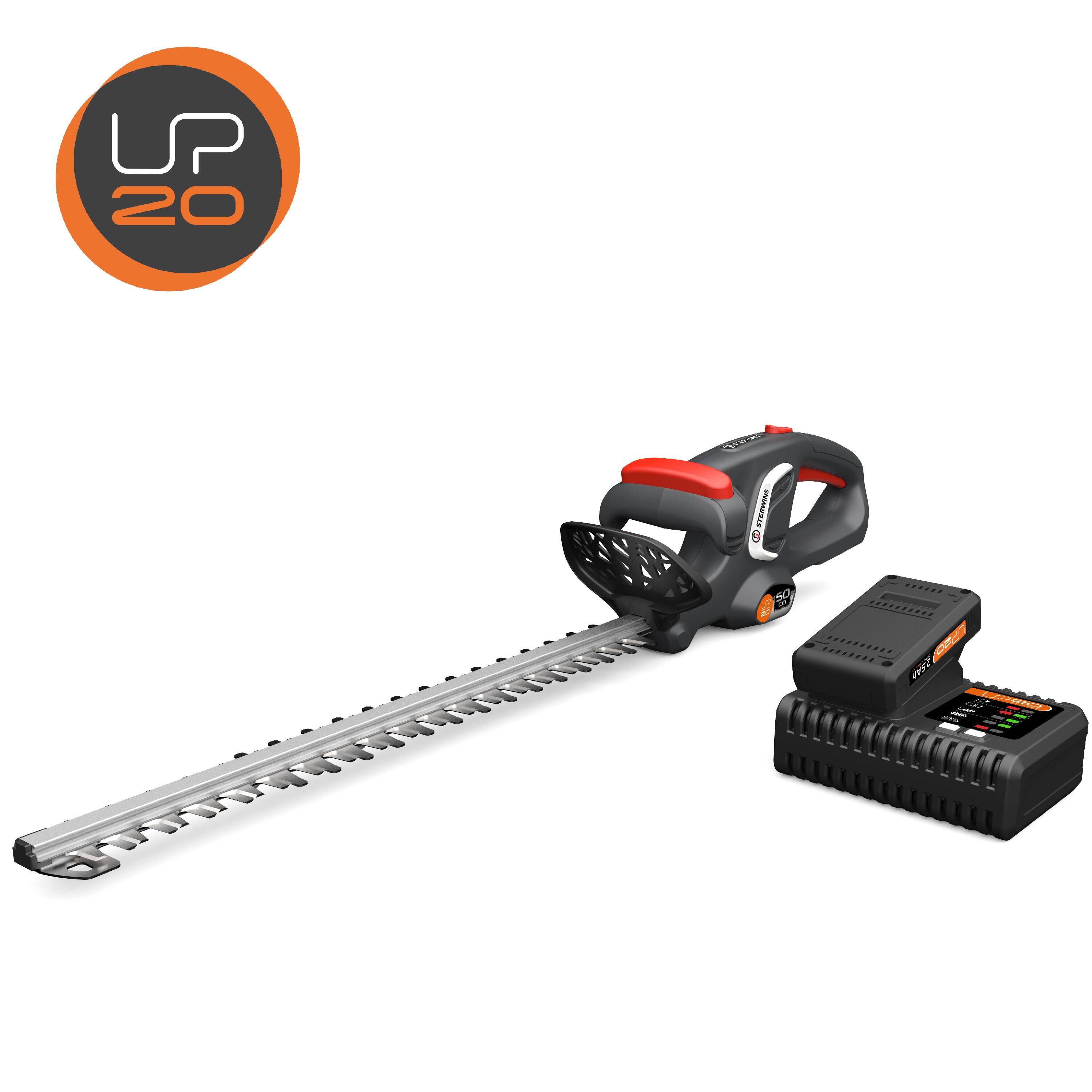 Изображение товара Кусторез аккумуляторный Sterwins 50 см 20 В 2.5 Ач для обрезки изгороди