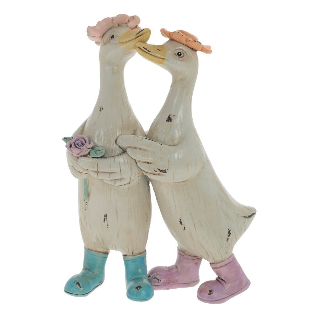 Изображение товара Декоративная фигура Гуси L10 W6 H15 см