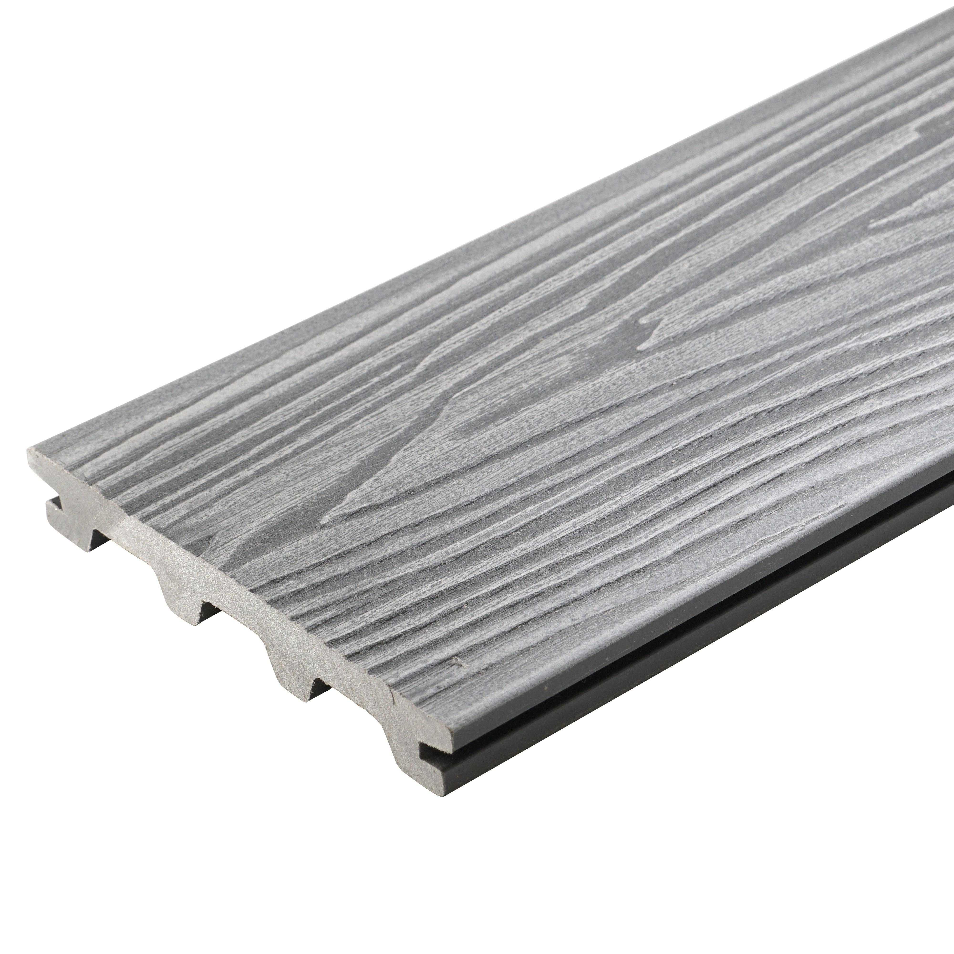 Изображение товара Террасная доска ДПК Terradeck Арагон цвет Серый 3000x150x20 мм 0.46 м²