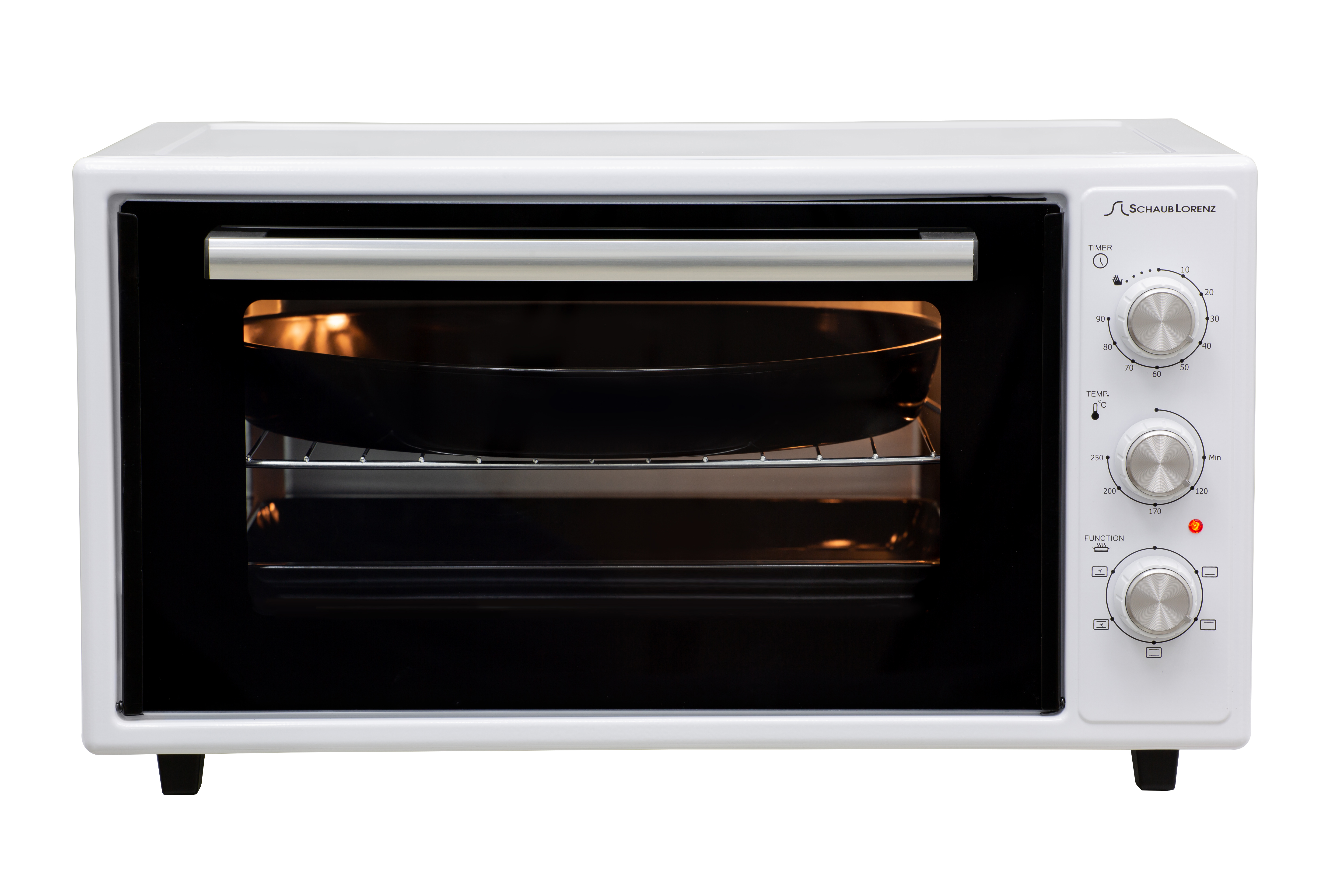 Изображение товара Электропечь 1600 Вт Schaub lorenz SLE OW5051 60x32x45 см цвет белый