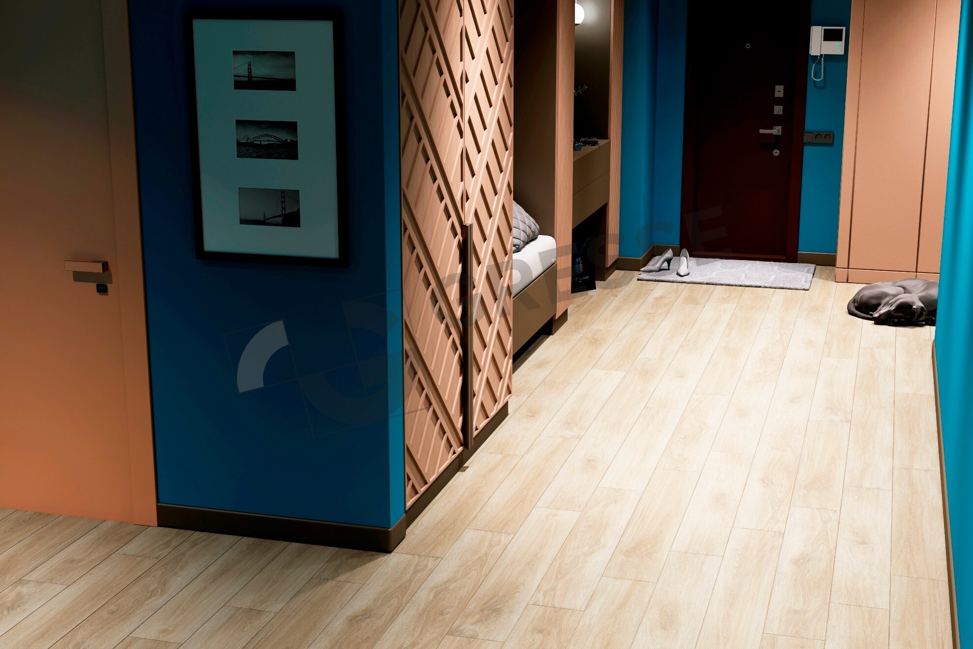 Изображение товара Керамогранит Gresse Ajanta 19.5x120 см бежевый для пола и стен