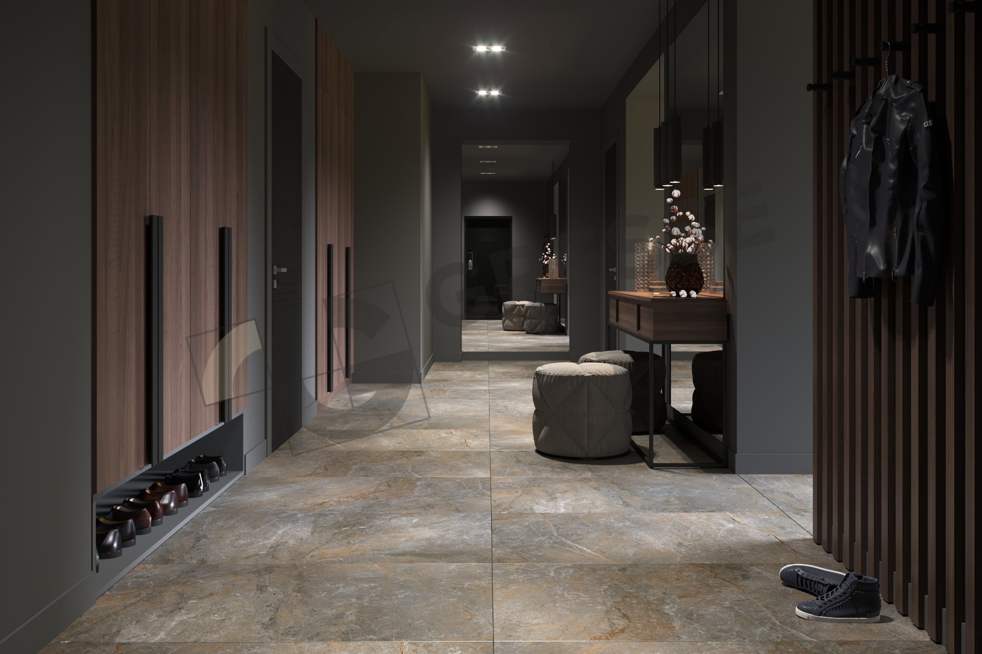 Изображение товара Керамогранит Gresse Petra GRS02-05prm 60x60 см серый