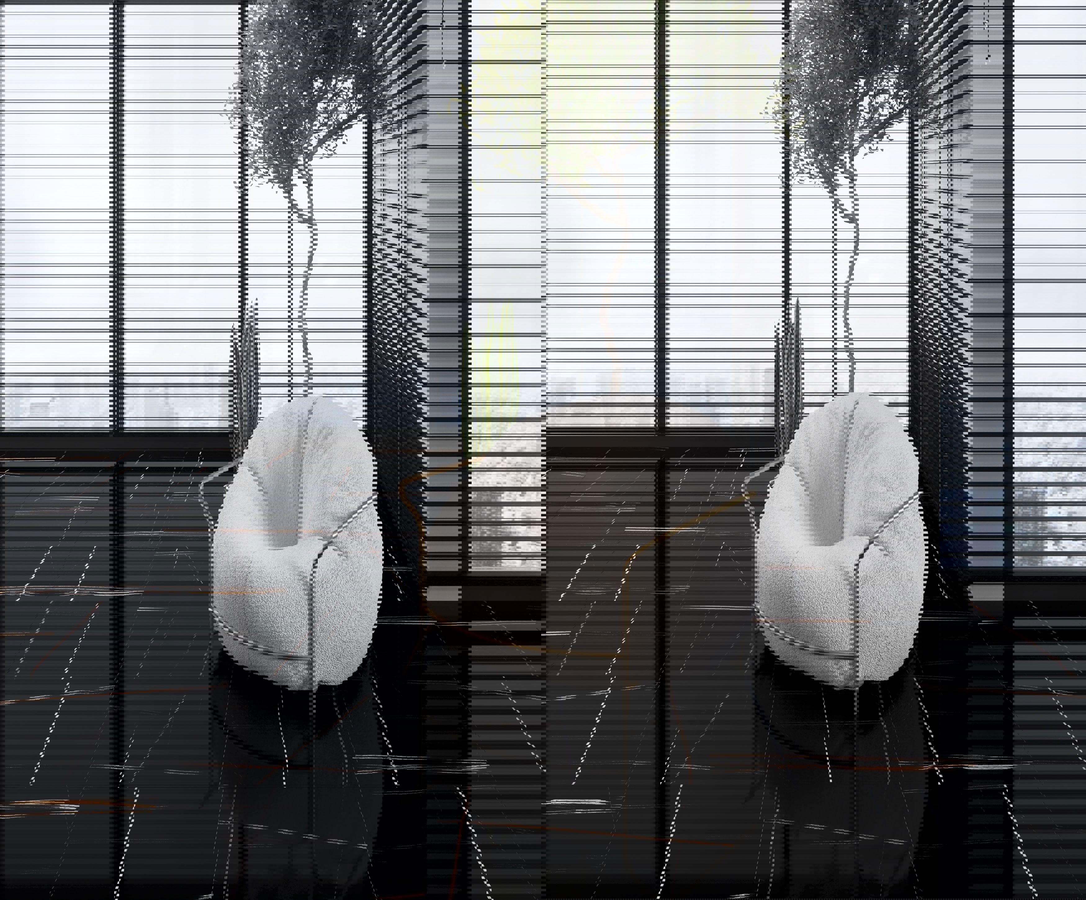 Изображение товара Керамогранит Laparet Saint Laurent черный 60х60 см глянцевый для пола и стены