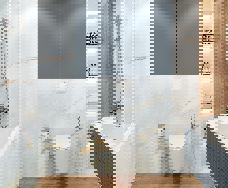 Изображение товара Керамогранит Laparet Onyx Dawn 60x120 см серый полированный