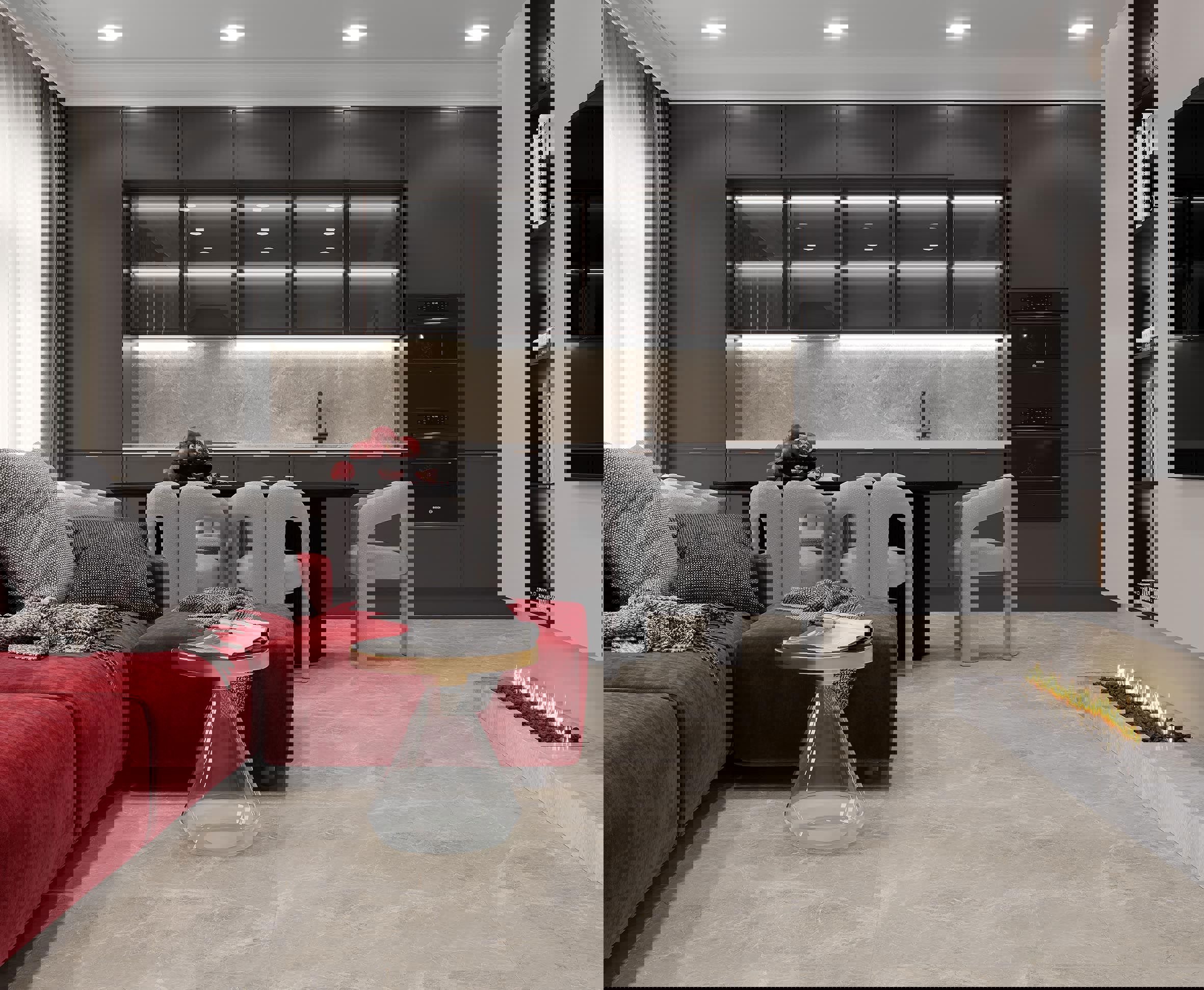 Изображение товара Керамогранит Laparet Dacota Grey мраморный 80x80 см для пола и стен