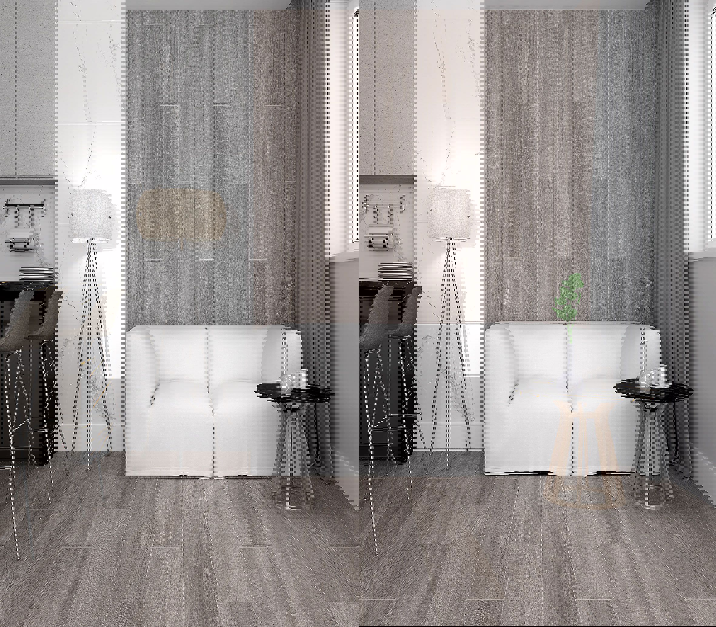 Изображение товара Керамогранит Laparet Rainwood Графит 20х119.5 см Матовый