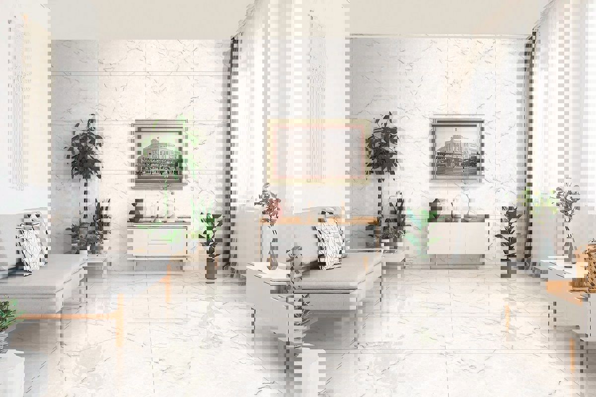 Изображение товара Керамогранит Laparet Torso Bianco 60x60 см белый