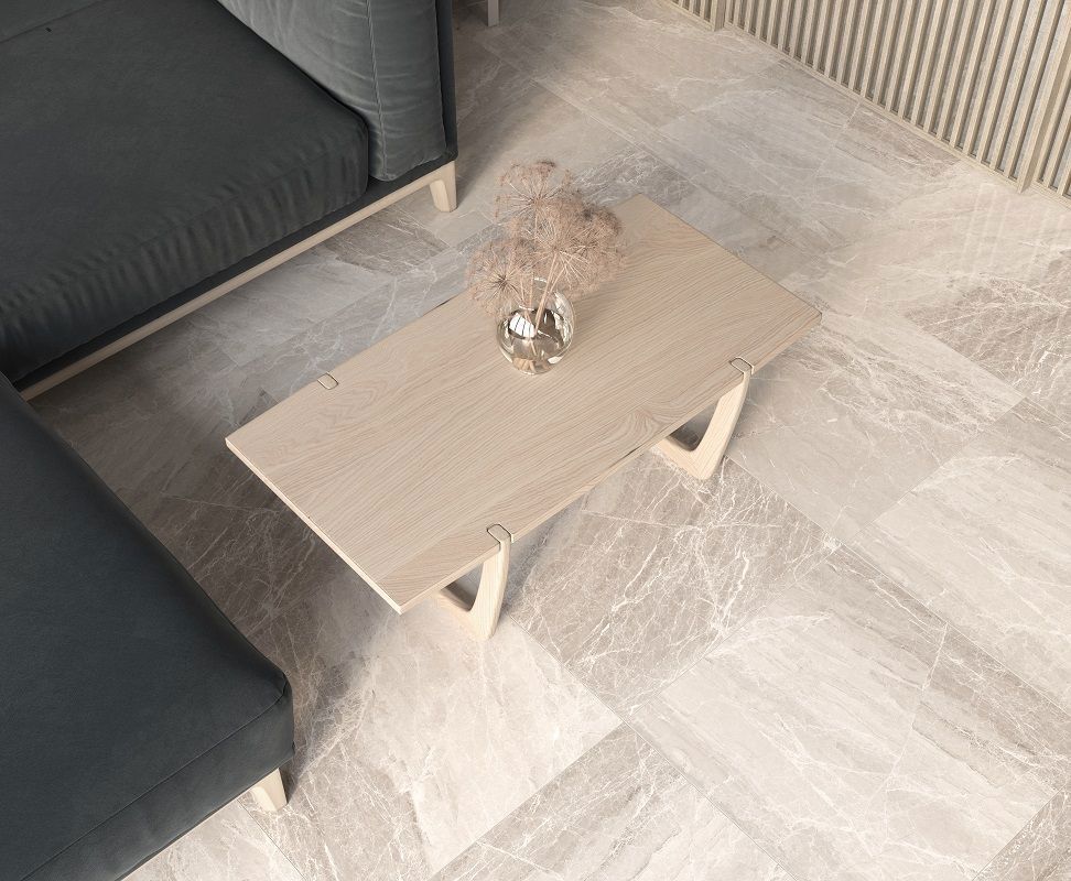 Изображение товара Керамогранит Laparet Nostalgic Silver 60x60 см, мраморный эффект, морозостойкий