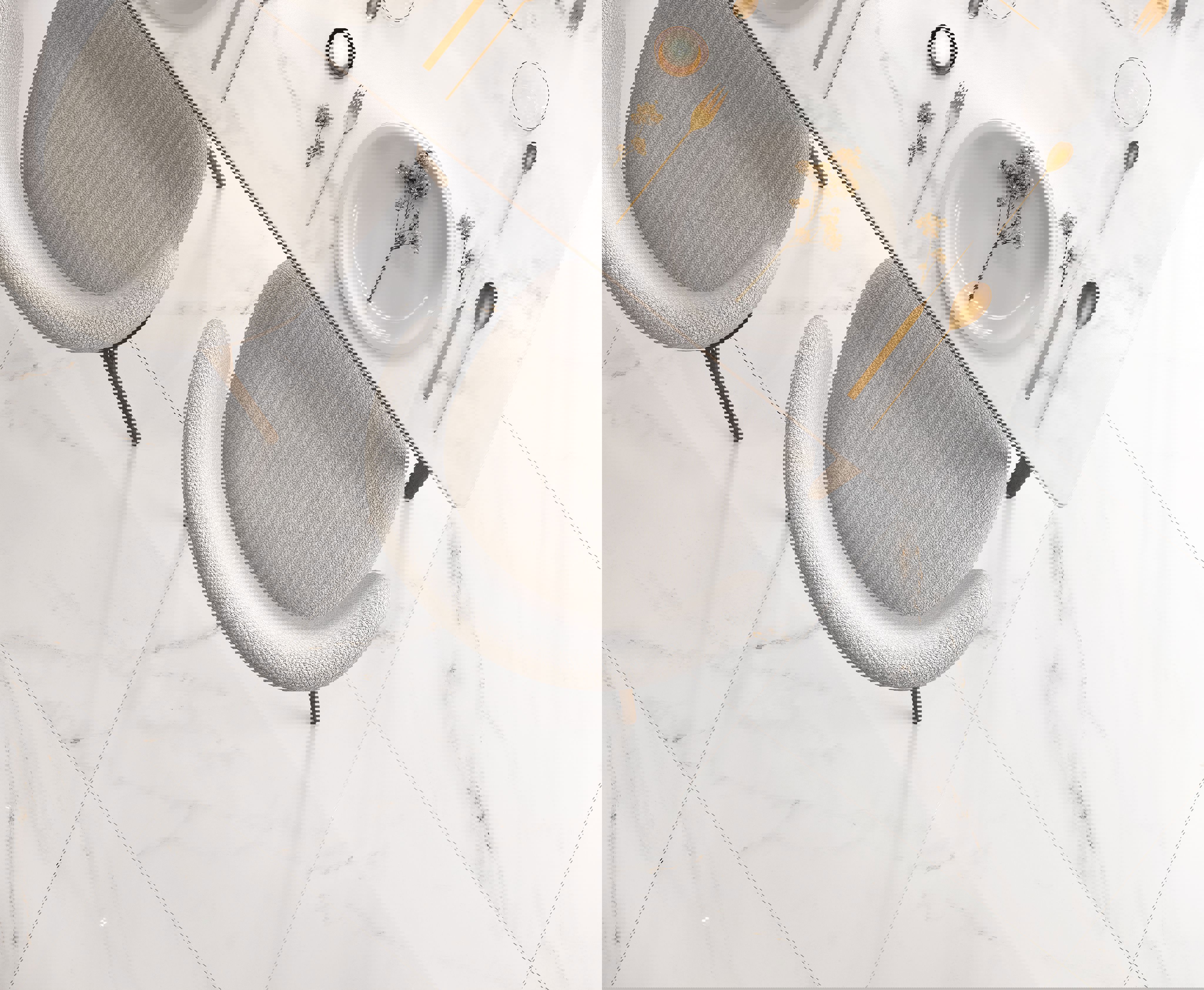 Изображение товара Керамогранит Laparet Tenderness белый 60x60 см матовый для пола и стен