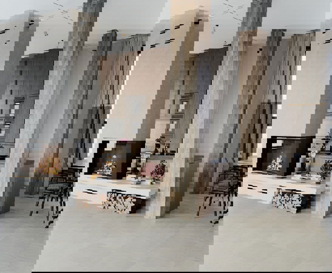 Изображение товара Керамогранит Laparet Evolution 59.5x59.5 см светло-серый матовый бетон