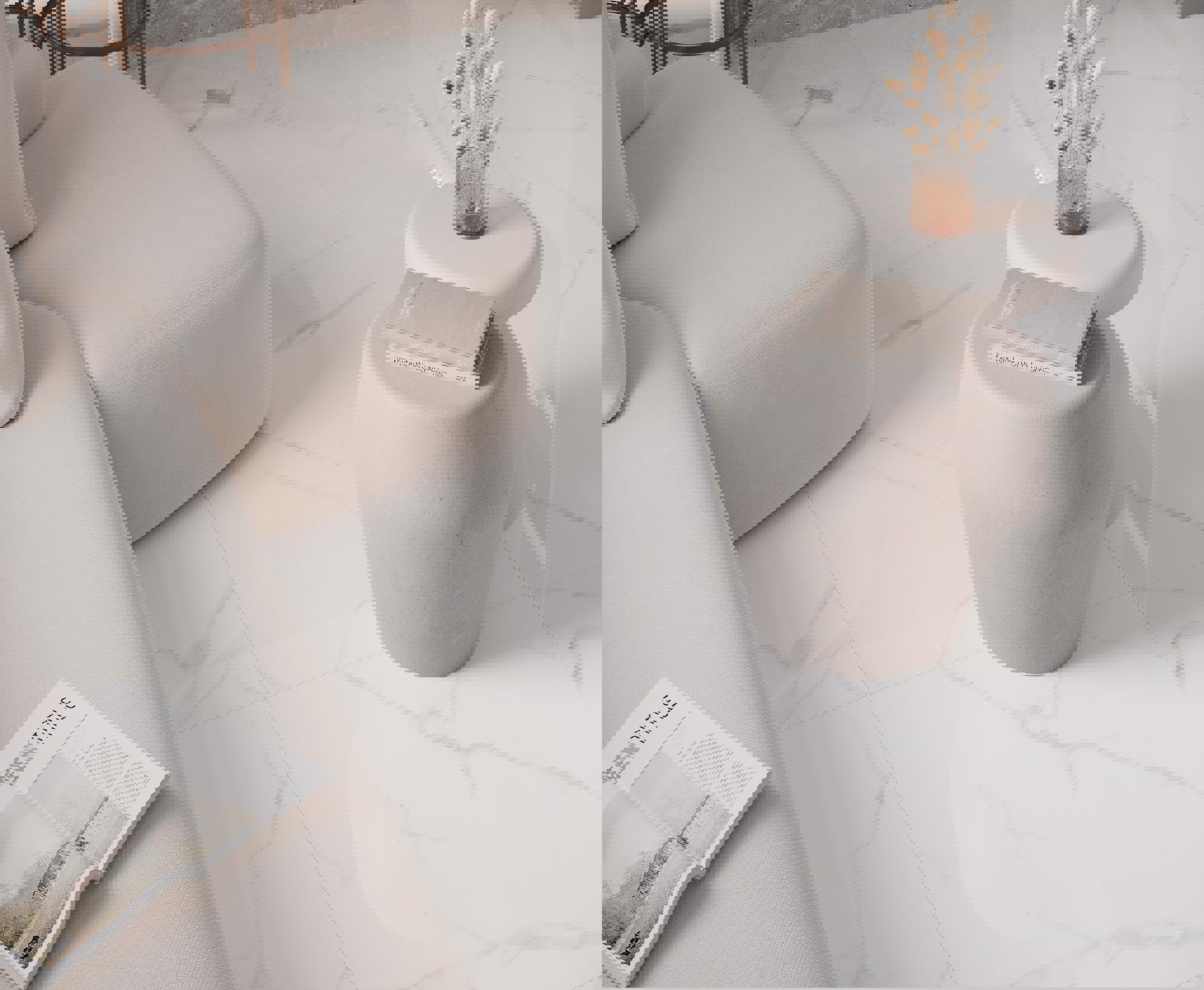 Изображение товара Керамогранит Laparet Ogma белый 80x160 см для пола и стен