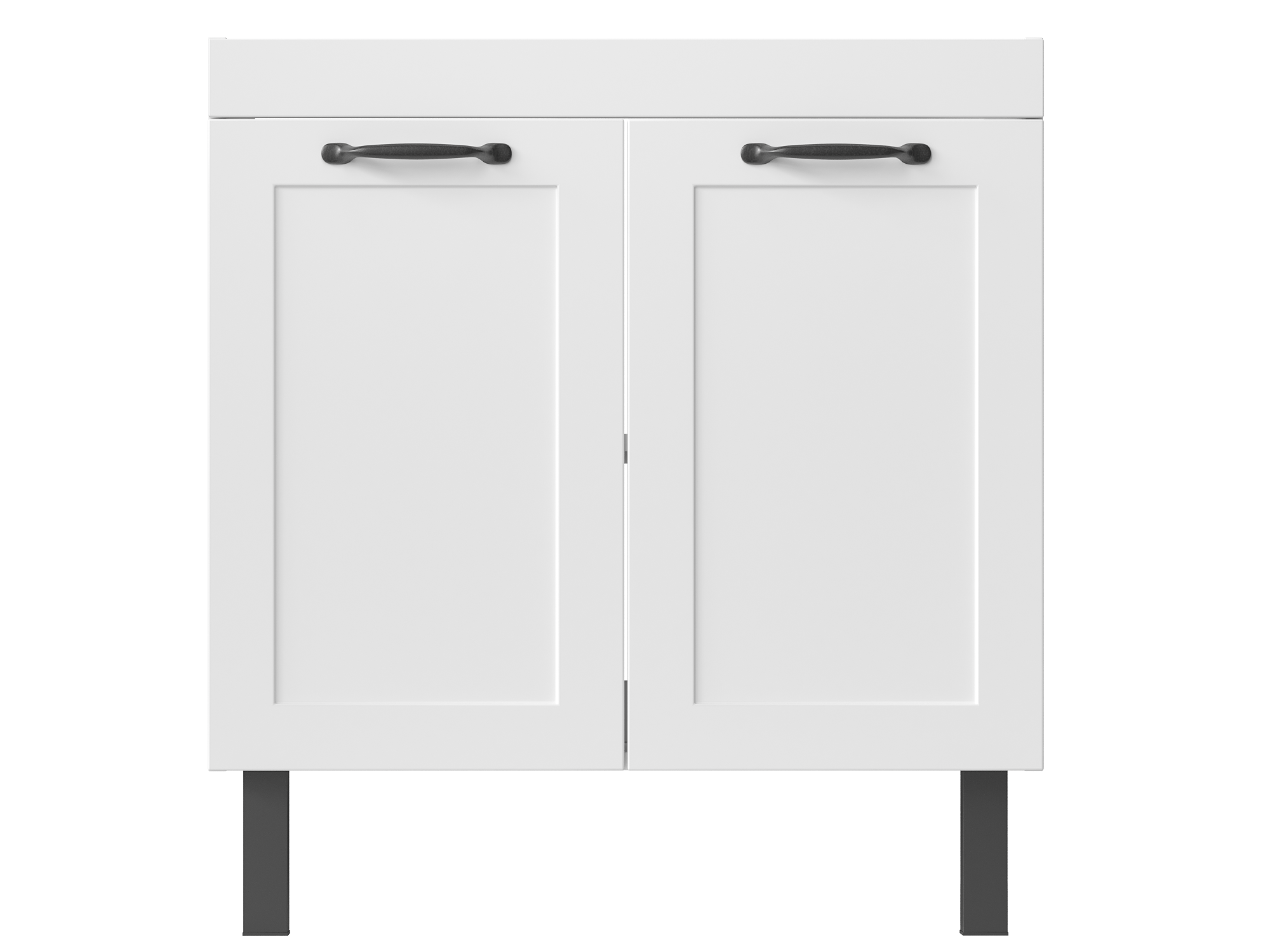 Изображение товара Тумба под раковину Гала 750 2D напольная 75 см цвет белый