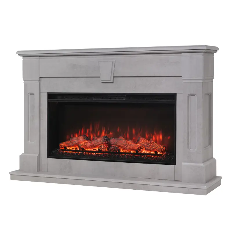 Обрамление Realflame Kellie 36 WT-F715 белый камень - 4