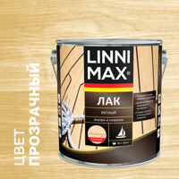 Изображение товара Лак яхтный Linnimax глянцевая прозрачный 2.5 л Изображение товара Лак яхтный Linnimax глянцевая прозрачный 2.5 л