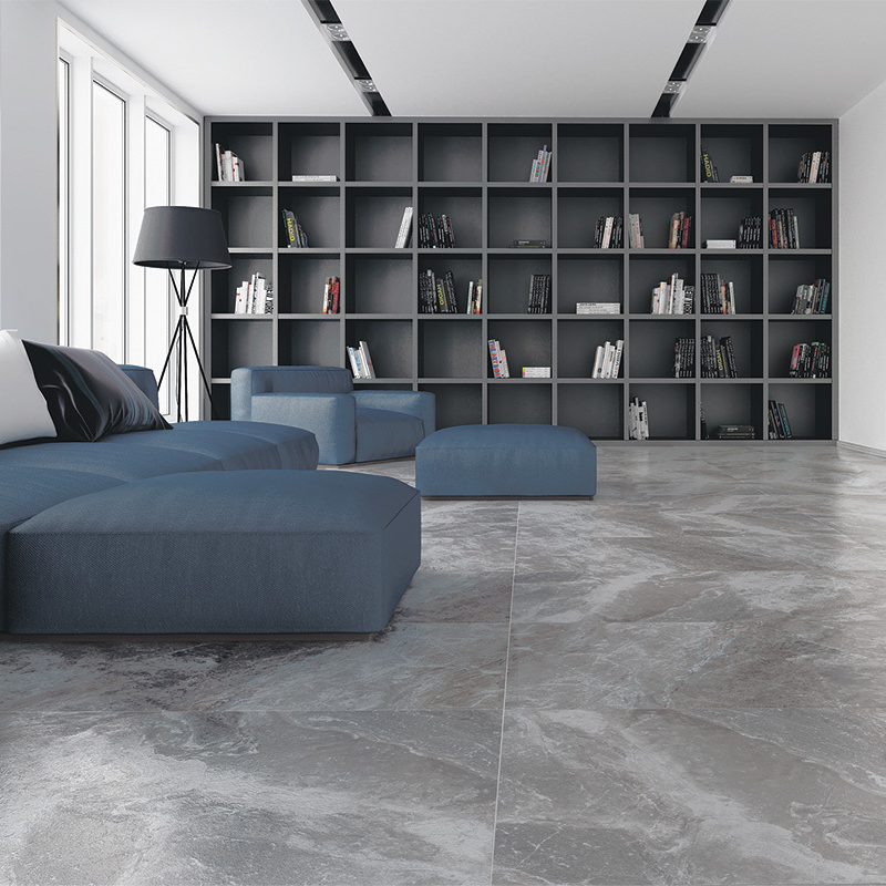 Изображение товара Глазурованный керамогранит Grasaro Marble G-2991.MR/S1 60x120 см серый