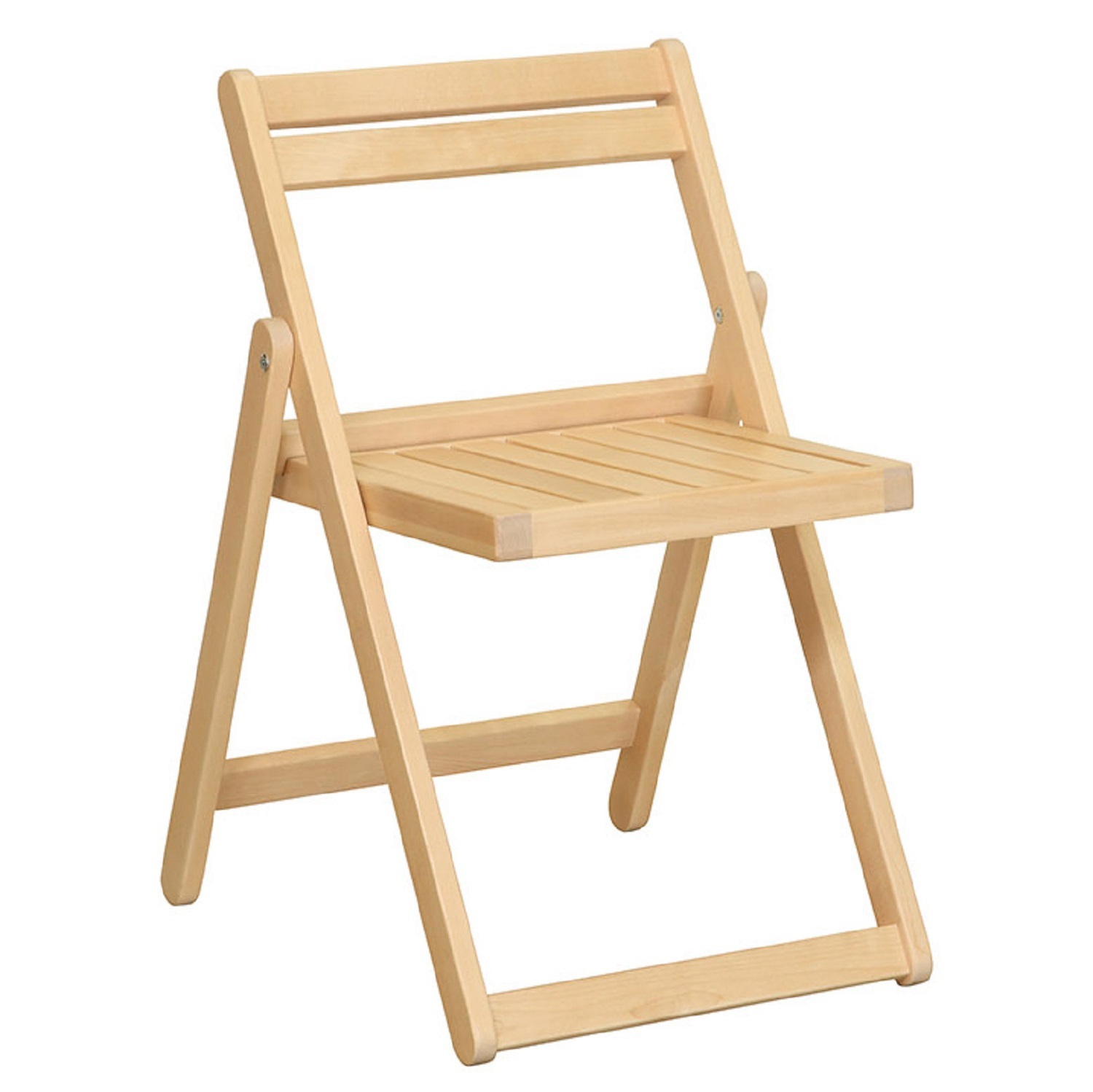 Изображение товара Садовый складной стул Мебелик 8436 из массива дерева бежевый