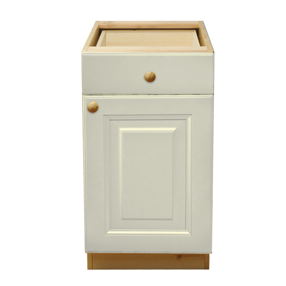 Изображение товара Напольный шкаф Весури из сосны 40х85х50 см с ящиком и фасадами из массива