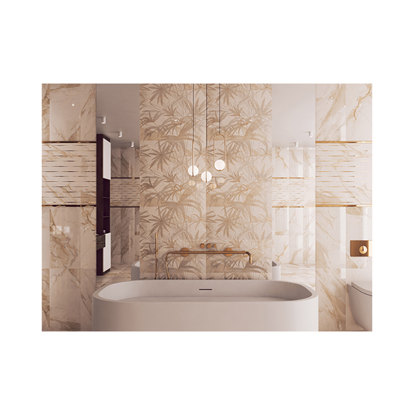 Изображение товара Мозаика Kerlife Calacatta Gold M 30x30 см коричневый мрамор для стен и бассейна