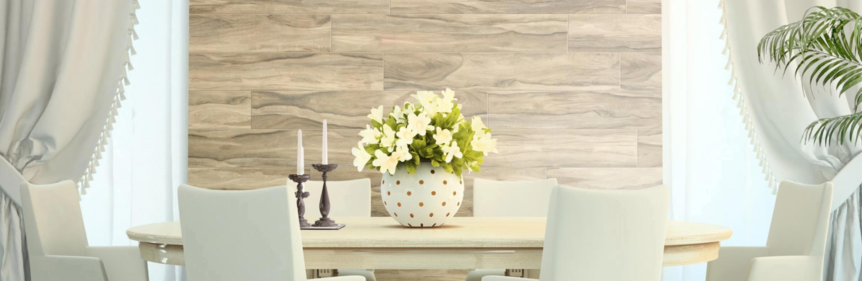 Изображение товара Керамогранит IDALGO HOME Avellano 19.5x120 см светло коричневый для пола и стен