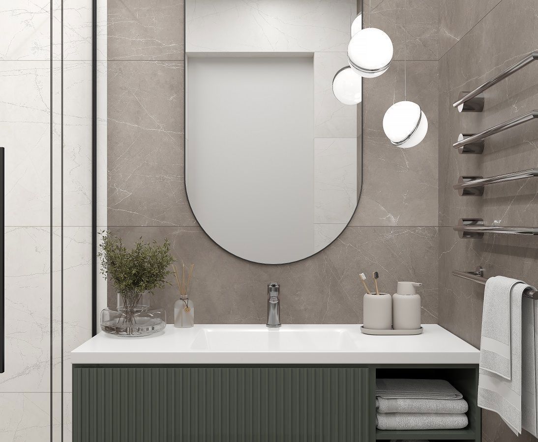 Изображение товара Керамогранит Laparet Splash Grey 60x120 см серый для пола и стен, Россия