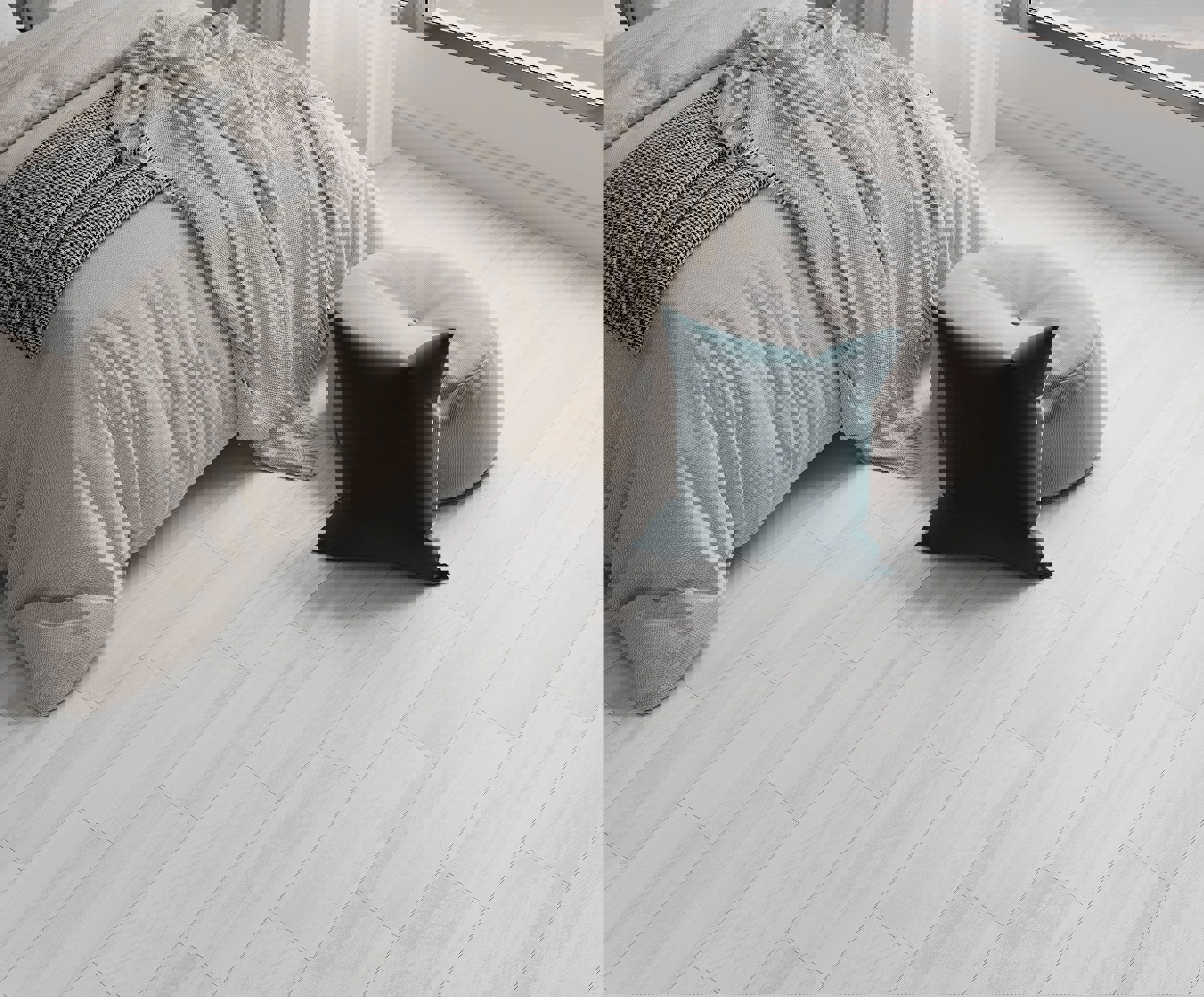 Изображение товара Керамогранит Laparet Ceylon серый 15x60 см односторонняя укладка цоколярный материал