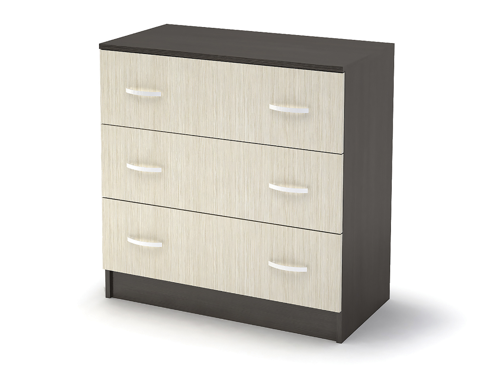 Изображение товара Комод Стендмебель Басса 551-М 3 ящика 80x41.4x76.6 см ЛДСП цвет венге