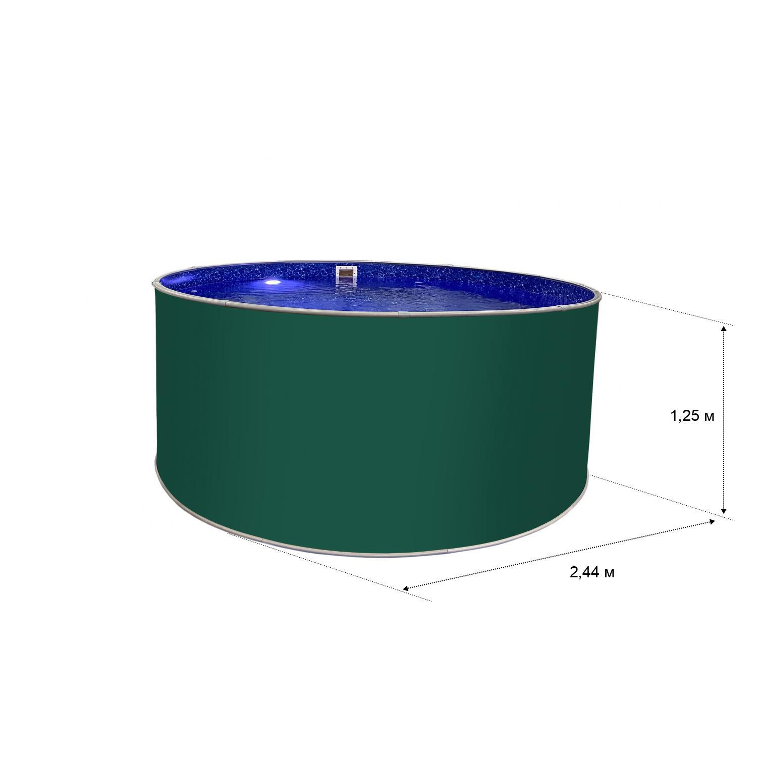 Изображение товара Каркасный бассейн Лагуна Тм235/24418 2.44 м x 1.25 м 5600 л