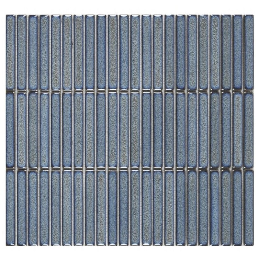 Изображение товара Декоративная керамическая мозаика NSmosaic R-328 30.8x28.2см серый серебристый