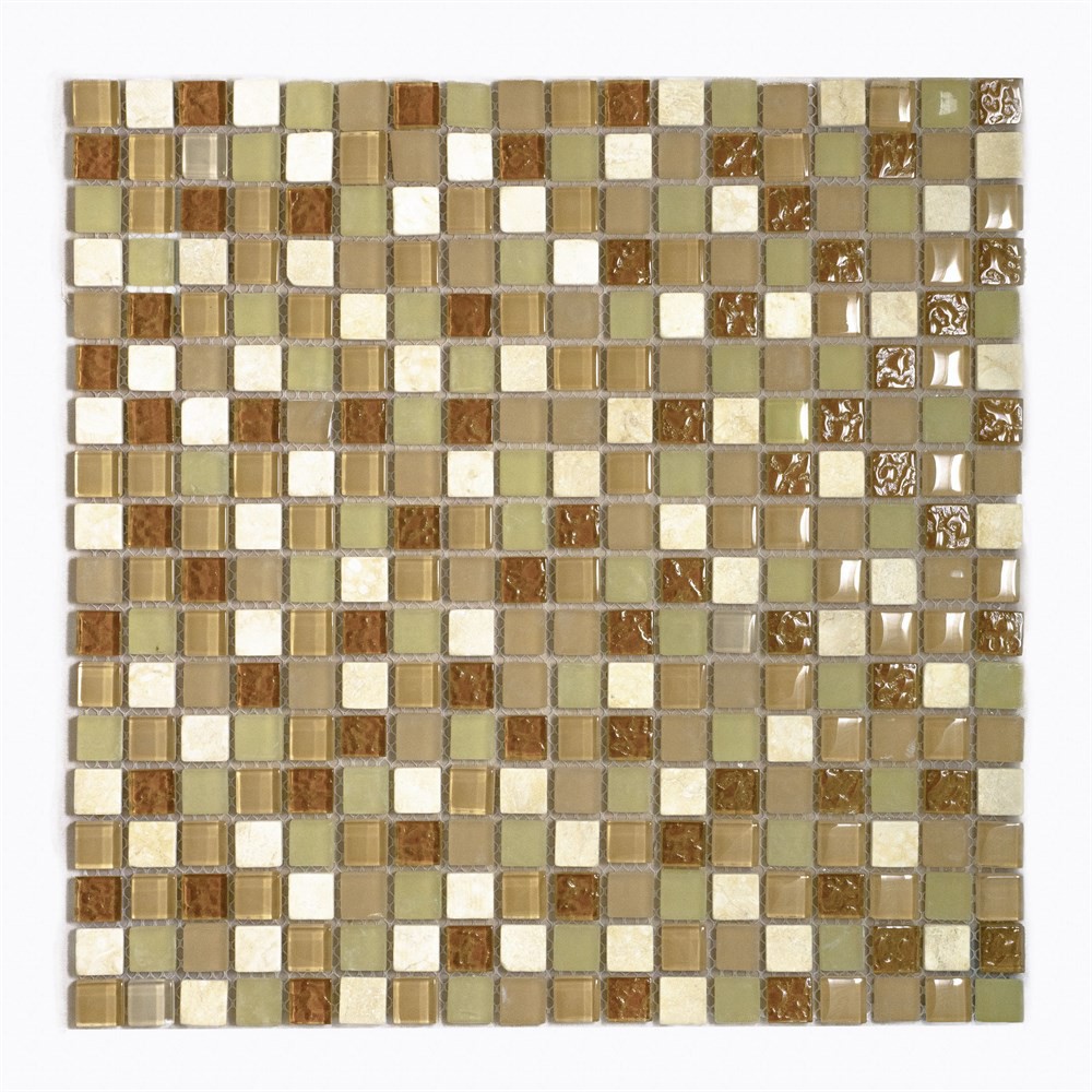 Изображение товара Декоративная мозаика Керамоград 30х30 бежевый для интерьера и уличного оформления