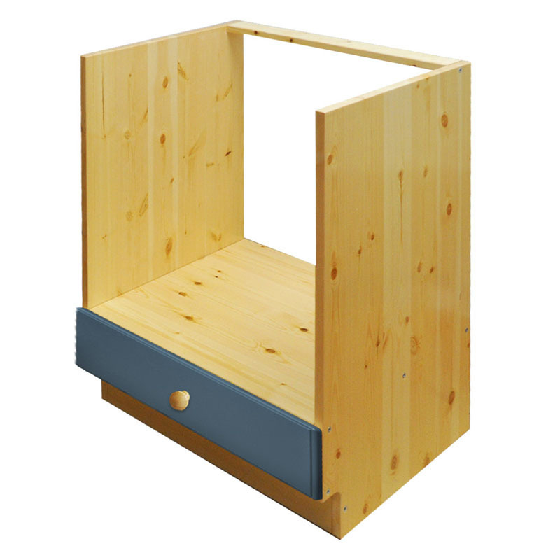 Изображение товара Кухонная тумба Весури 60x85x50 см из сосны для духовки с акриловым покрытием