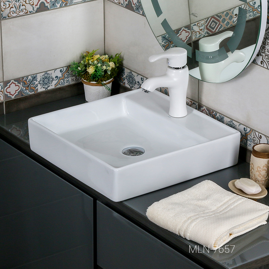 Изображение товара Раковина мебельная MELANA 7657-805 Белая