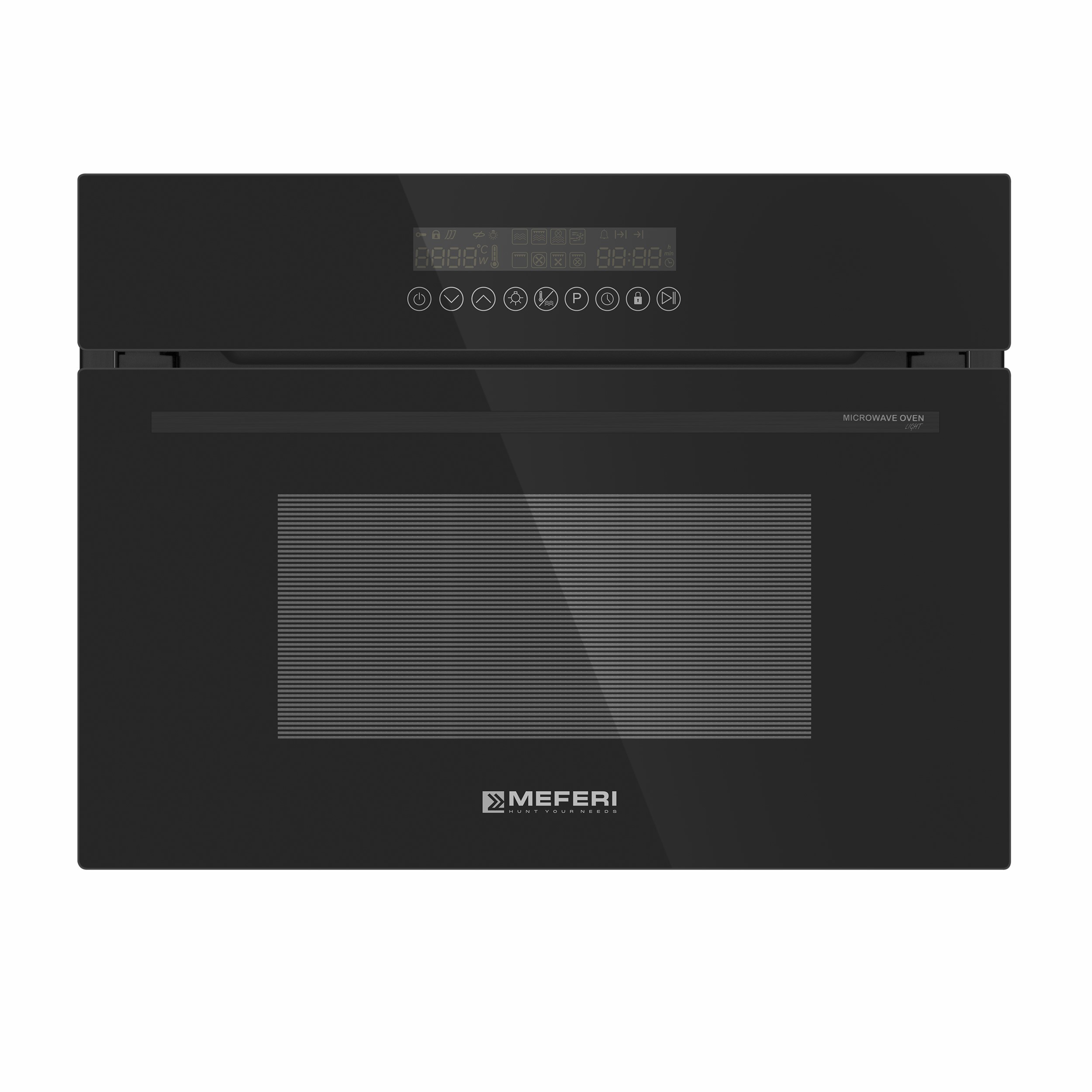 Изображение товара Электрический встраиваемый духовой шкаф Meferi MEO608BK MICROWAVE 42 л черный