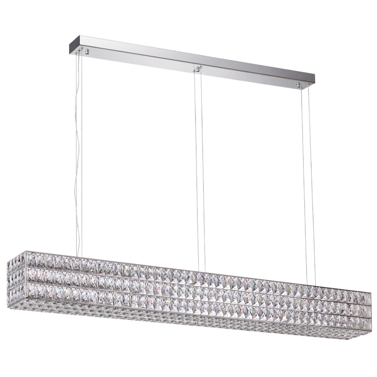 Изображение товара Люстра подвесная светодиодная Odeon Light 4927-60L современная нейтральный белый хром