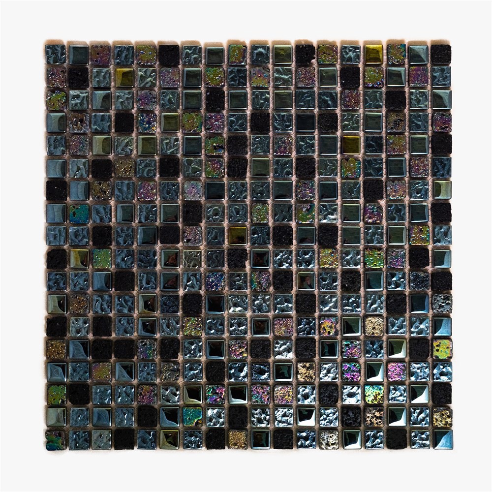 Изображение товара Декоративная мозаика Керамоград 30x30 см разноцветная эффектная отделка для помещений и наружных ра