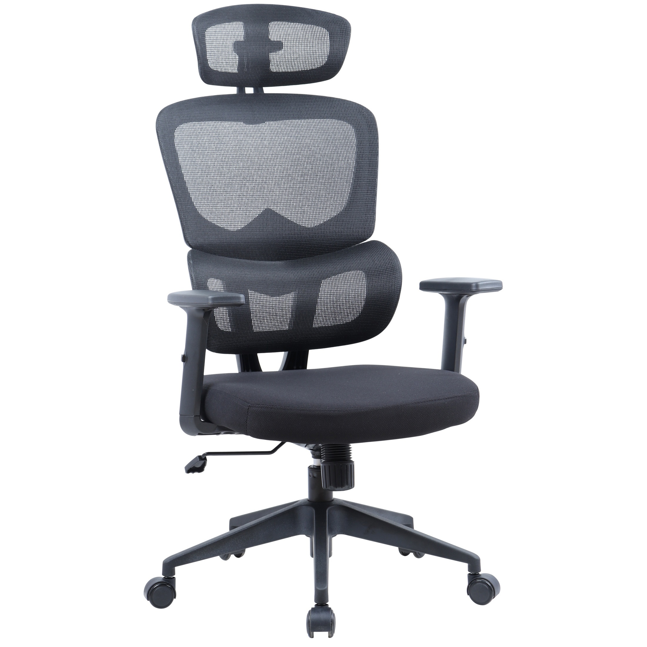 Изображение товара Офисное кресло Chairman 560 64x129.5x64 см ткань цвет черный