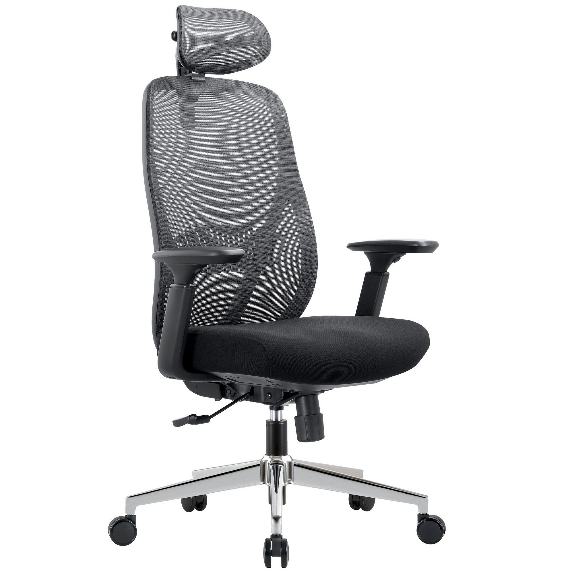 Изображение товара Офисное кресло Chairman 585 с сетчатой спинкой черного цвета