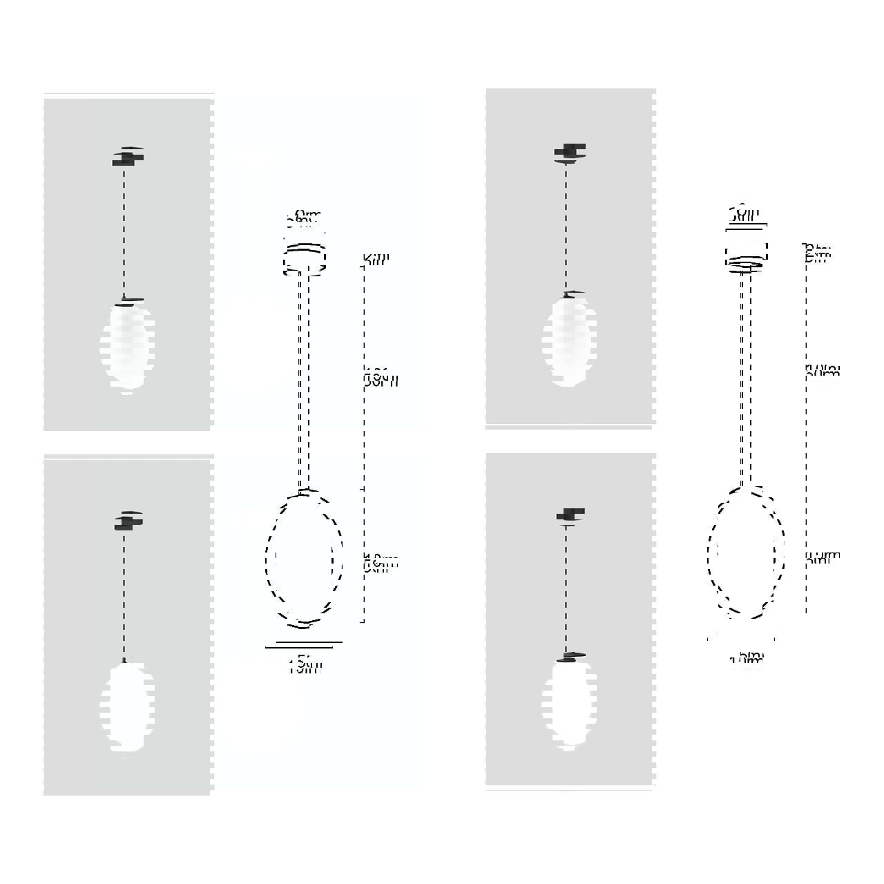 Изображение товара Подвесной светодиодный светильник Fiberli SharSan 6Вт нейтральный белый для интерьера