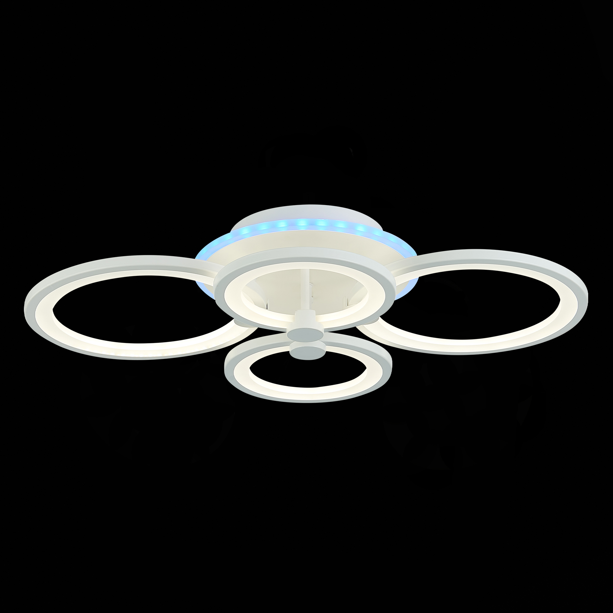 Изображение товара Люстра потолочная светодиодная Alma light Latta 16 м² регулируемый белый свет цвет белый