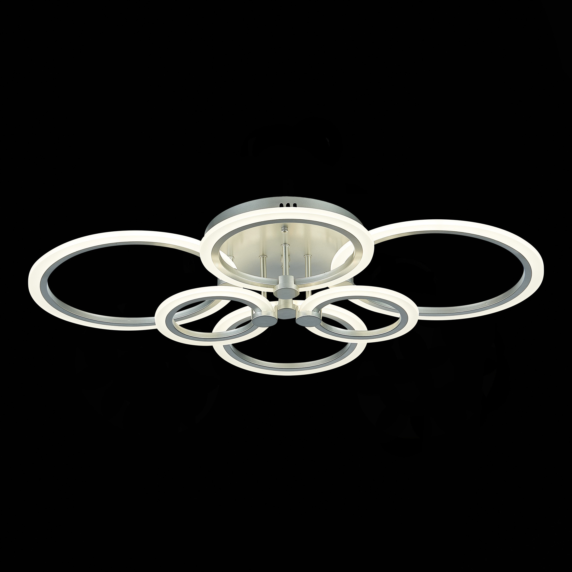 Изображение товара Люстра потолочная светодиодная Alma light Cresso AL5001C132SL 20 м² регулировка цвета белый серый