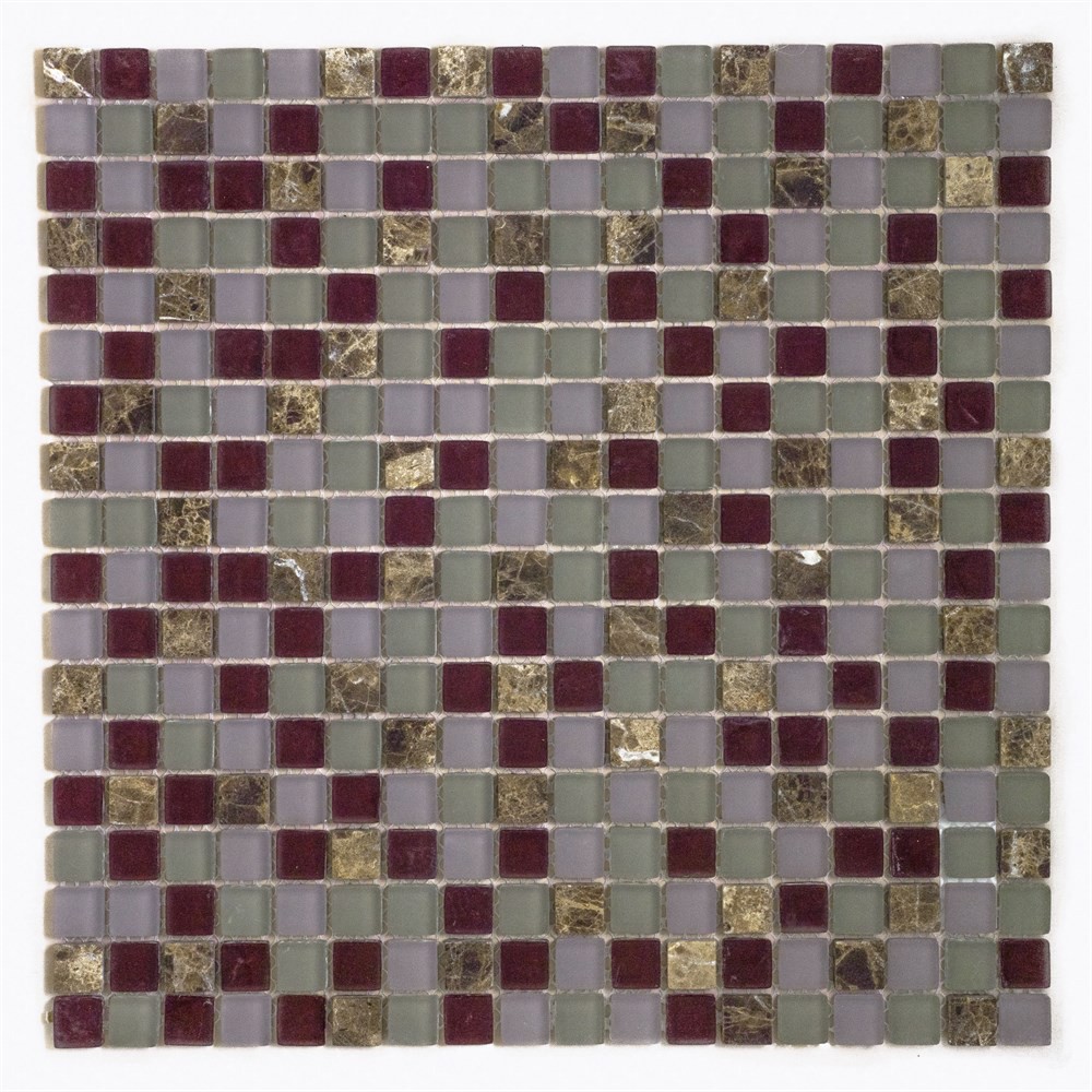 Изображение товара Декоративная мозаика Керамоград U00005476 GS094ekb 30x30см цвет Серый / серебристый