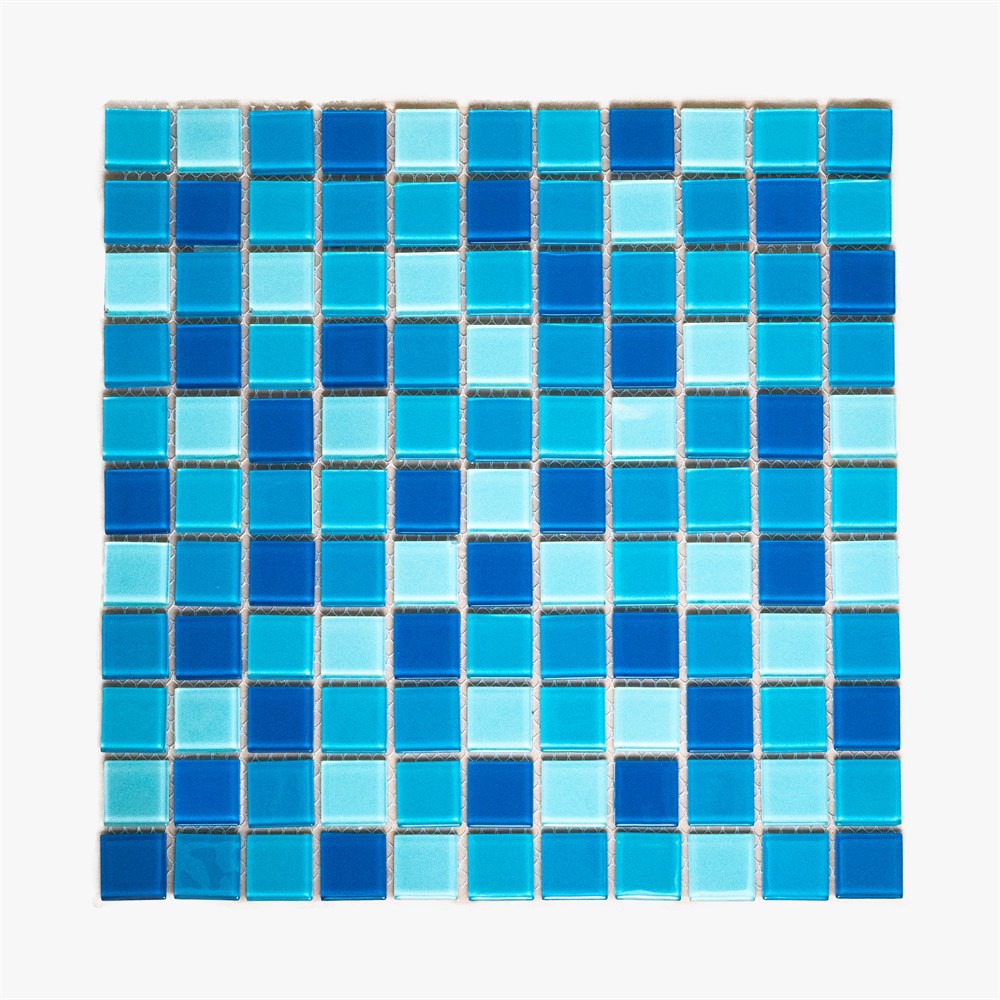 Изображение товара Декоративная мозаика Керамоград 30x30 см синий