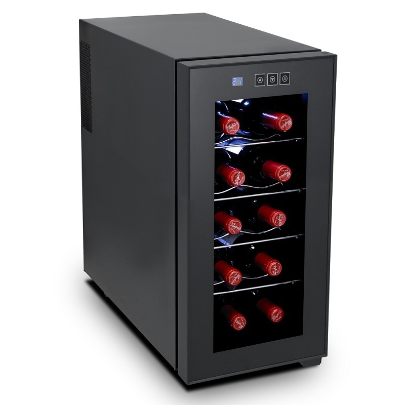 Изображение товара Винный шкаф Viatto 52x53x26 см 10 бутылок цвет черный