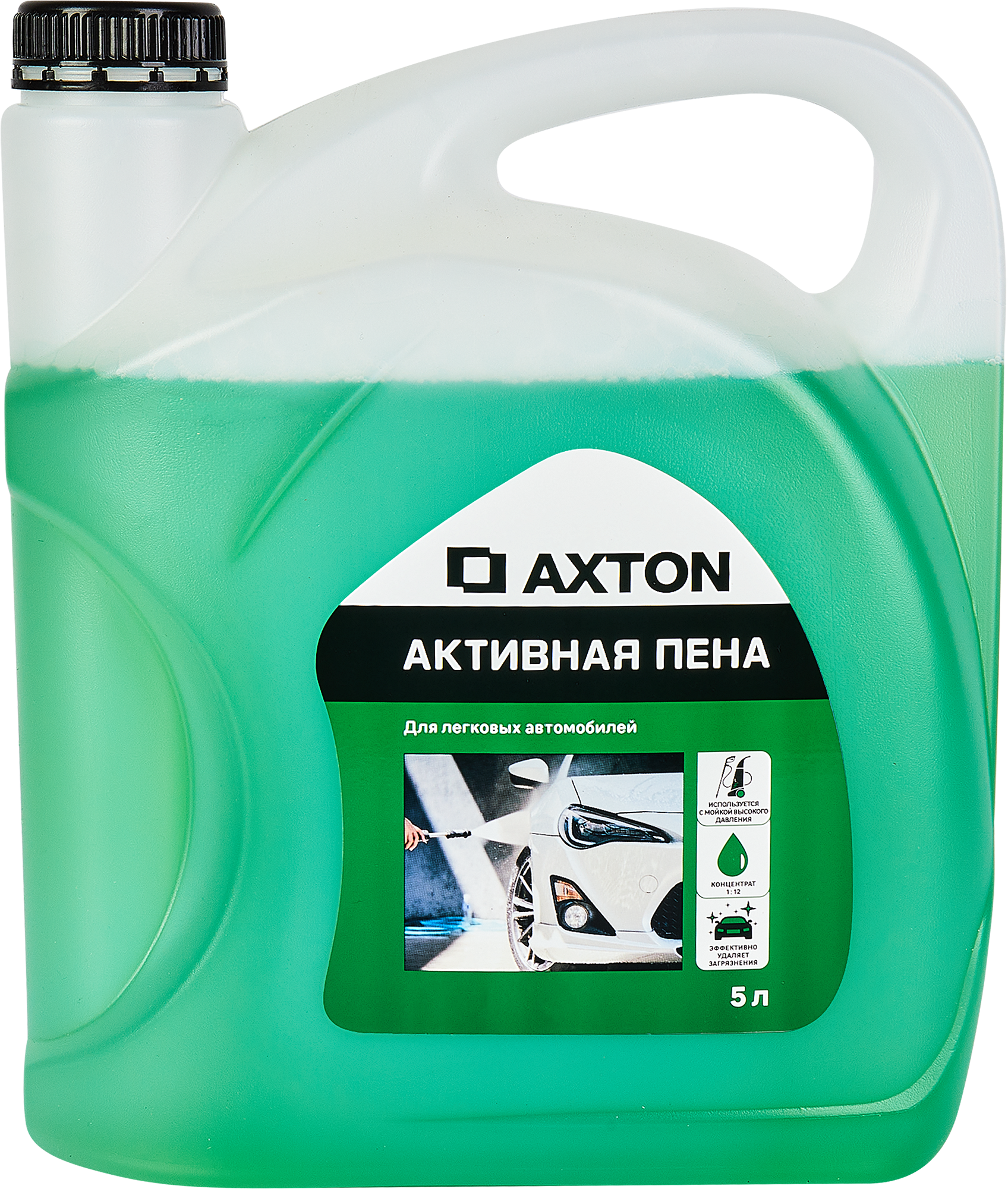 Изображение товара Активная пена для легковых автомобилей Axton LMA39 5 л концентрированное средство