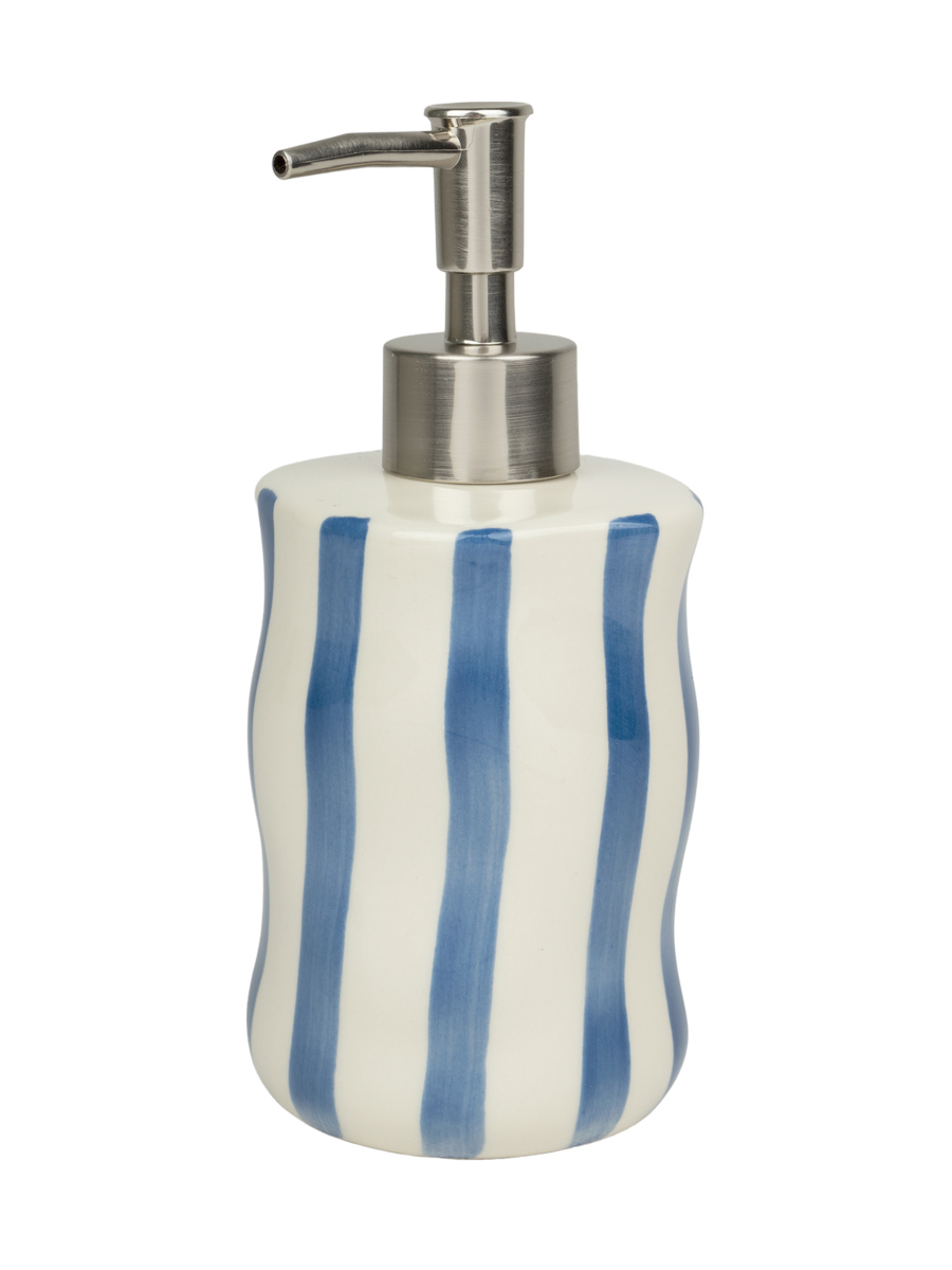 Изображение товара Дозатор жидкого мыла Zenfort Ривьера синий 380 мл современный дизайн