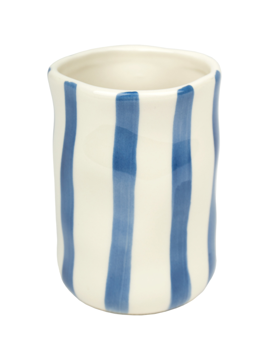 Изображение товара Стакан для зубных щёток Zenfort Ривьера керамика цвет синий