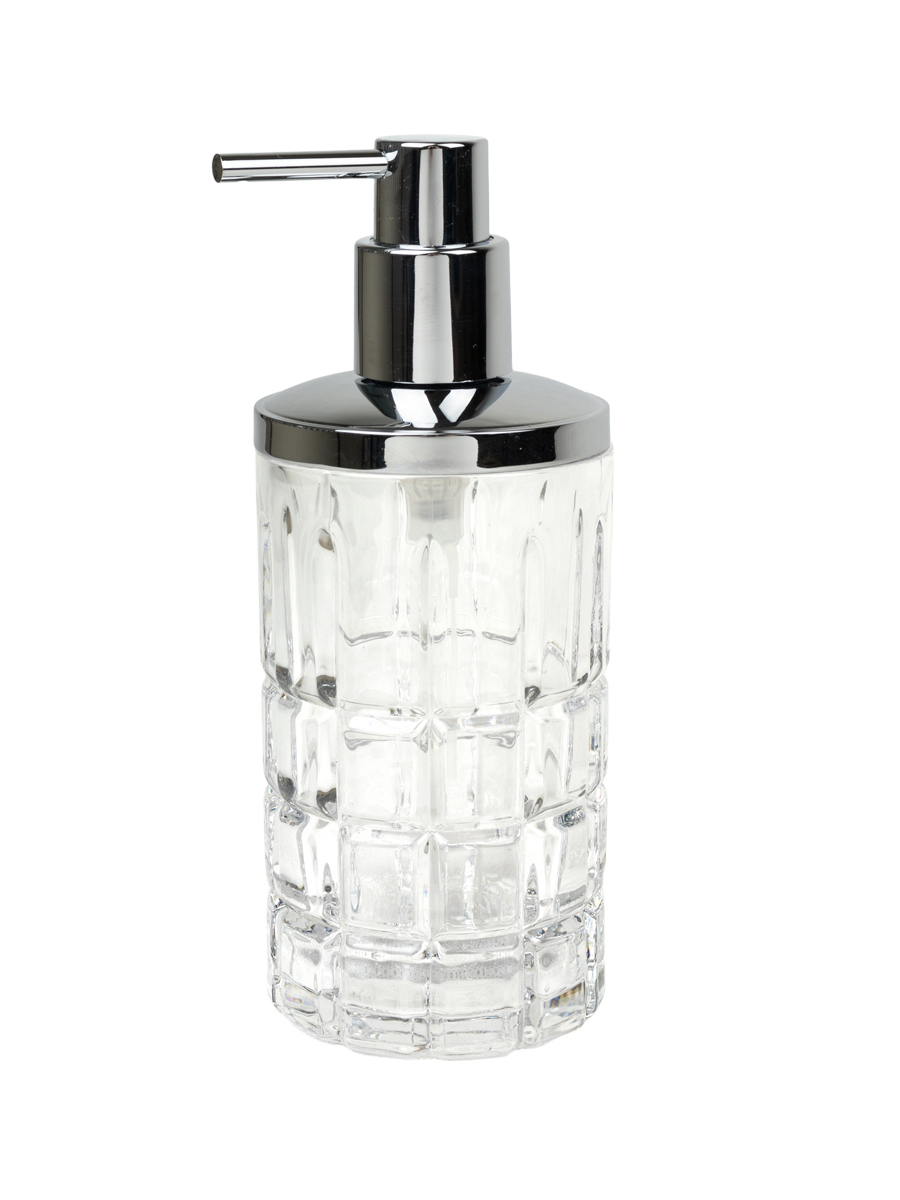 Изображение товара Дозатор для жидкого мыла Zenfort Айс цвет прозрачный