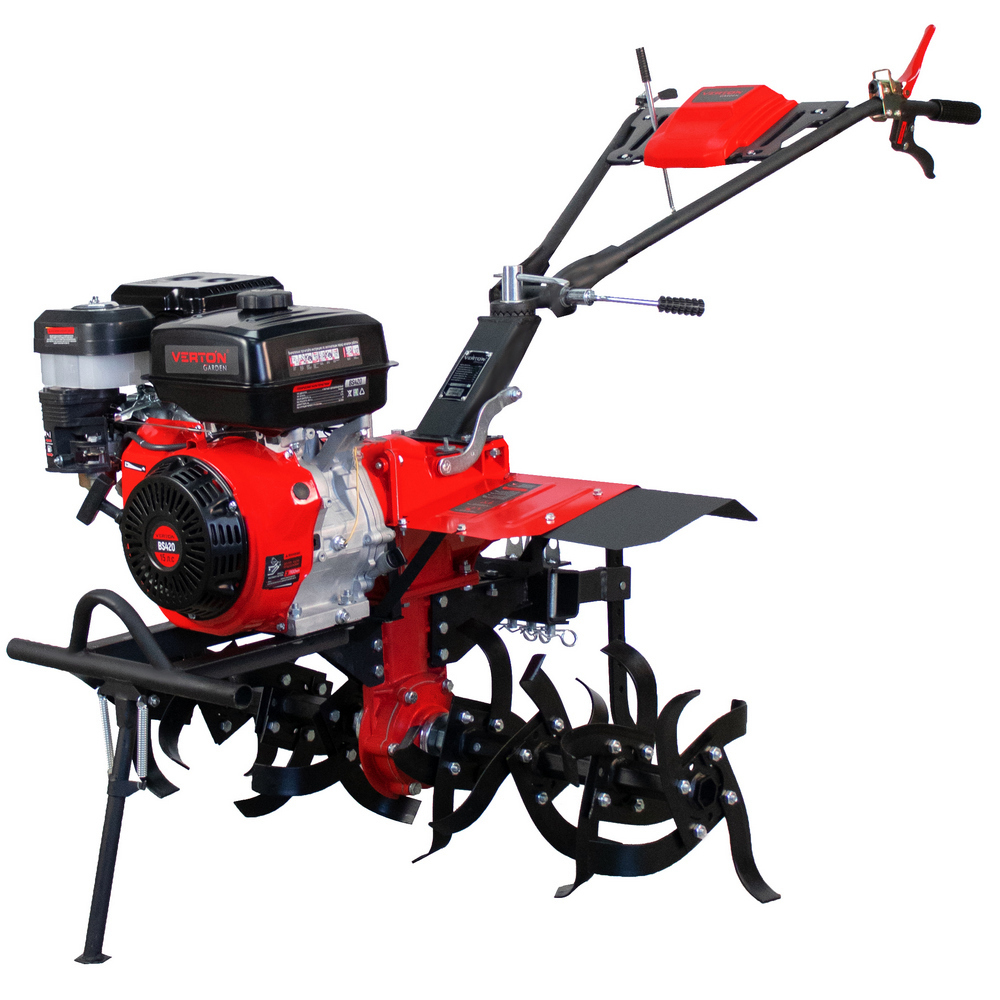 Изображение товара Мотоблок бензиновый Verton Garden GT1500C 15 л.с для садовых работ