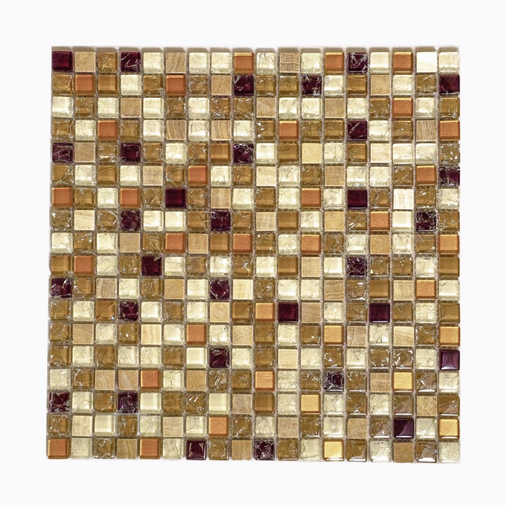 Изображение товара Декоративная мозаика из натурального камня 30x30 см Керамоград GS091Bekb