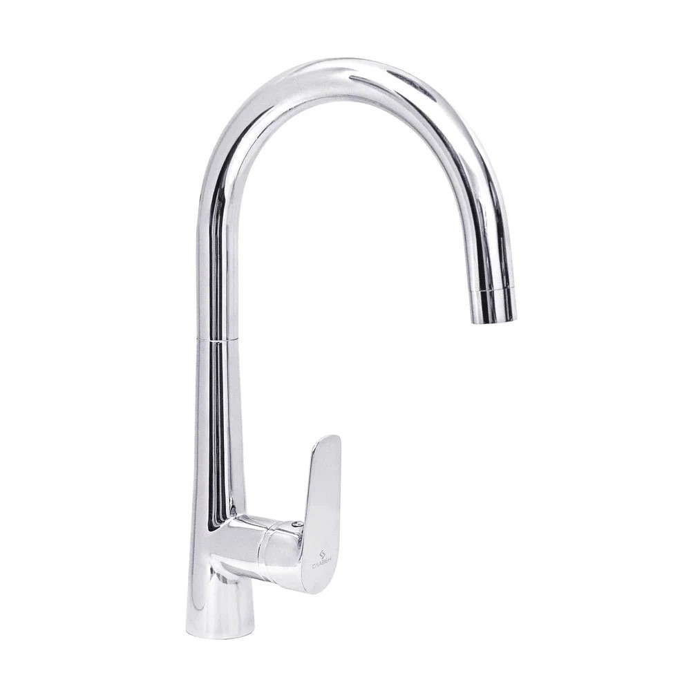 Изображение товара Смеситель для кухни СЛАВЕН СЛ-ОД-Г22 поворотный хром 24 см высокое качество