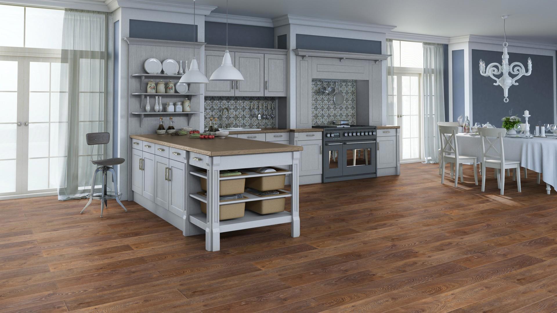 Изображение товара Ламинат Tarkett Estetica Дуб Натур корич 33 класс 9 мм фаска 1.754 м²